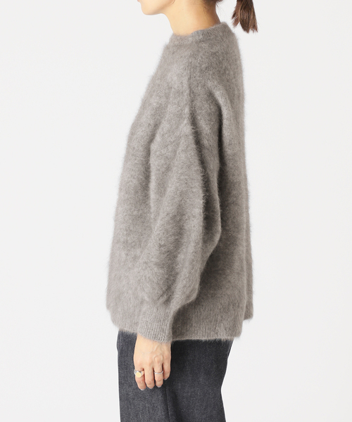 IENA LA BOUCLE(イエナラブークル)の「IENA LA BOUCLE ラクーンファーニットプルオーバー(ニット/セーター・レディース・ブラック/チャコールグレー/ホワイト/パープル・FREE)」の22枚目の写真