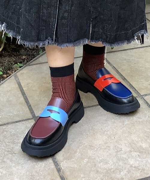 CAMPER TWINS フラットシューズ 35 個性派 CAMPER TWINS フラットシューズ 35 個性派 - メルカリ