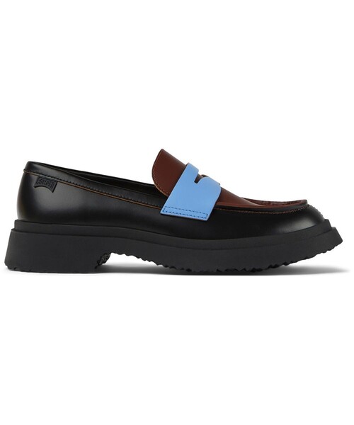 【美品】カンペール ツインズ フラットシューズ バイカラー 本革 22.5 カンペール CAMPER TWINS / フラットシューズ （マルチカラー