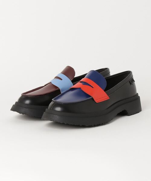 お値下げカンペール　TWINS フラットシューズ23.5　美品 カンペール CAMPER TWINS / フラットシューズ （ブラック
