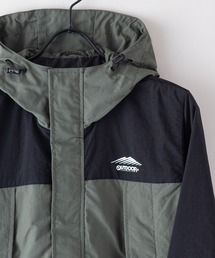 OUTDOOR PRODUCTS APPAREL（アウトドアプロダクツアパレル）の「KIDS（キッズ）撥水　透湿　UVカット　切替マウンテンパーカー（マウンテンパーカー・キッズ）」