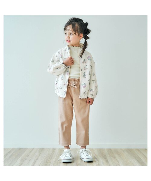 apres les cours（アプレレクール）の「バラエティウィンドブレーカー（ナイロンジャケット・キッズ・ベージュ/ミント/ネイビー/オフホワイト/ピンク・80/90/100/110/120/130/140）」の18枚目の写真