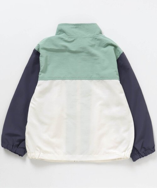 apres les cours（アプレレクール）の「バラエティウィンドブレーカー（ナイロンジャケット・キッズ・ベージュ/ミント/ネイビー/オフホワイト/ピンク・80/90/100/110/120/130/140）」の19枚目の写真