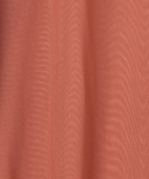 179/WG（イチナナキュウダブルジー）の「シアーメッシュタートルインナー（Tシャツ/カットソー・レディース・グリーン/ピンク/オフホワイト/ブルー/ブラウン/ブラック/サックスブルー/ピンクベージュ・FREE）」の17枚目の写真