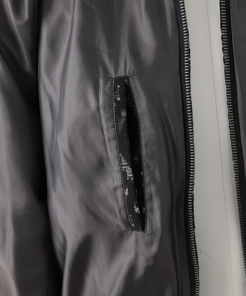 EDIFICE LA BOUCLE(エディフィスラブークル)の「【LA BOUCLE / ラブークル】ショートブルゾン DEVEAUX ジャカード(ブルゾン・メンズ・ブラックミックス/ブラック系その他・2/1)」の16枚目の写真