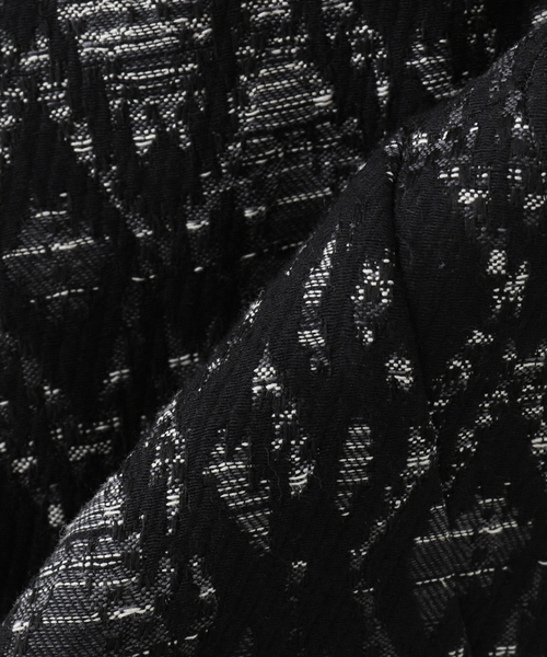 EDIFICE LA BOUCLE(エディフィスラブークル)の「【LA BOUCLE / ラブークル】ショートブルゾン DEVEAUX ジャカード(ブルゾン・メンズ・ブラックミックス/ブラック系その他・2/1)」の19枚目の写真