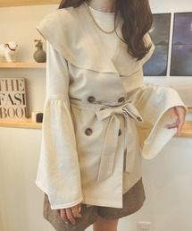ケープカラージレジャケット/【WEB/EC限定商品】