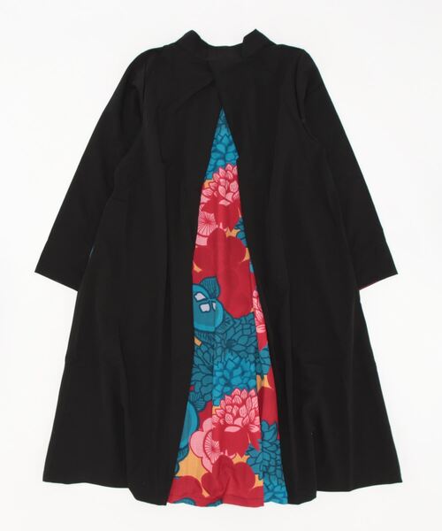 カヤ（カヤ）の「【カヤ】花ざかり八掛羽織（カーディガン/ボレロ