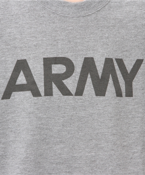 BEAMS BOY(ビームスボーイ)の「SOFFE / ARMY ショートT 15SS(Tシャツ/カットソー・レディース・グレー・ONE SIZE)」の7枚目の写真