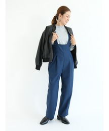 ハイウエストサロペット