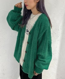apres jour mignon | シュエットモヘアライクカーディガン【ZOZOTOWN限定アイテム】(カーディガン/ボレロ)