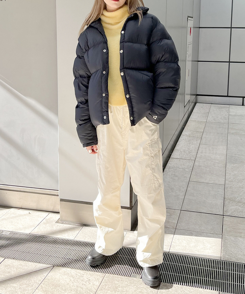 Alpha Industries(アルファインダストリーズ)の「【ALPHA / アルファ】バルーン ワイドカーゴ(カーゴパンツ・レディース・ホワイト/カーキ・X-SMALL/SMALL)」の3枚目の写真