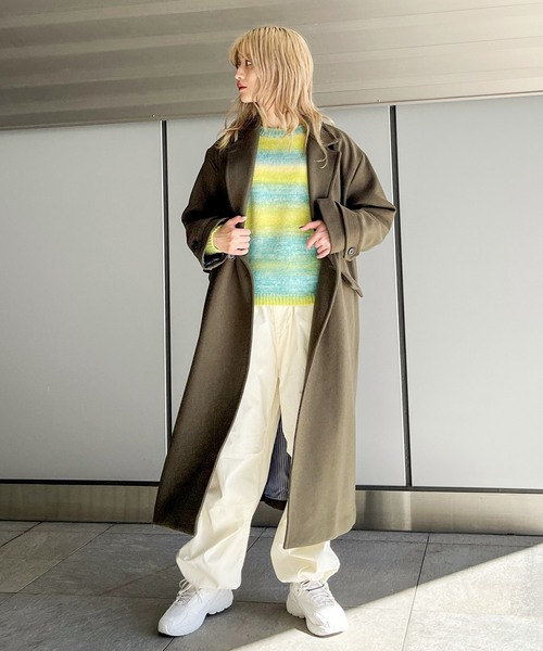 Alpha Industries(アルファインダストリーズ)の「【ALPHA / アルファ】バルーン ワイドカーゴ(カーゴパンツ・レディース・ホワイト/カーキ・X-SMALL/SMALL)」の4枚目の写真