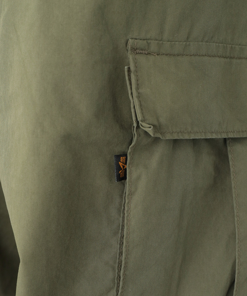 Alpha Industries(アルファインダストリーズ)の「【ALPHA / アルファ】バルーン ワイドカーゴ(カーゴパンツ・レディース・ホワイト/カーキ・X-SMALL/SMALL)」の6枚目の写真