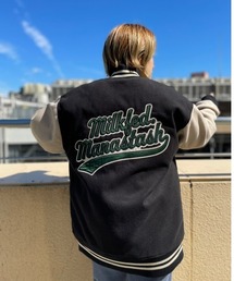MILKFED. | MILKFED. × MANASTASH /ミルクフェド×マナスタッシュ　SPECIAL STADIUM JUMPER  VARSITY JACKET バーシティージャケット　スペシャルスタジアムジャンパー(スタジャン)