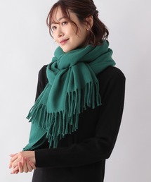 静電軽減無地ストール/281702