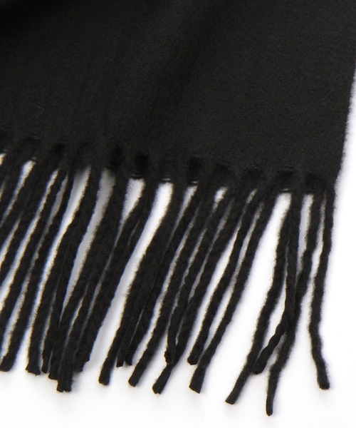 GLOBAL WORK(グローバルワーク)の「静電軽減無地ストール/281702(マフラー・レディース・クリーム/オレンジ/グリーン/ブラック/グレー/オフホワイト・FREE)」の14枚目の写真