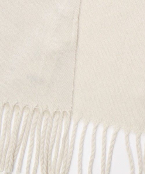 GLOBAL WORK(グローバルワーク)の「静電軽減無地ストール/281702(マフラー・レディース・クリーム/オレンジ/グリーン/ブラック/グレー/オフホワイト・FREE)」の13枚目の写真