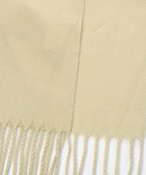 GLOBAL WORK(グローバルワーク)の「静電軽減無地ストール/281702(マフラー・レディース・クリーム/オレンジ/グリーン/ブラック/グレー/オフホワイト・FREE)」の18枚目の写真