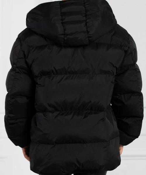 PXG（ピーエックスジー）の「Unisex Logo Tape Puffer Jacket Black