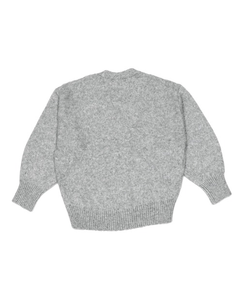 TOKYO SHIRTS（トウキョウシャツ）の「透かし編み トッパーニットカーディガン（カーディガン/ボレロ・レディース・マスタード/トップグレー・M/L）」の5枚目の写真