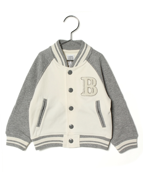 B:MING by BEAMS(ビーミングバイビームス)の「ビーミング by ビームス / NEW スタジャン (ブルゾン・キッズ・ネイビー/オフホワイト・140/110/100/130/120/90)」の16枚目の写真