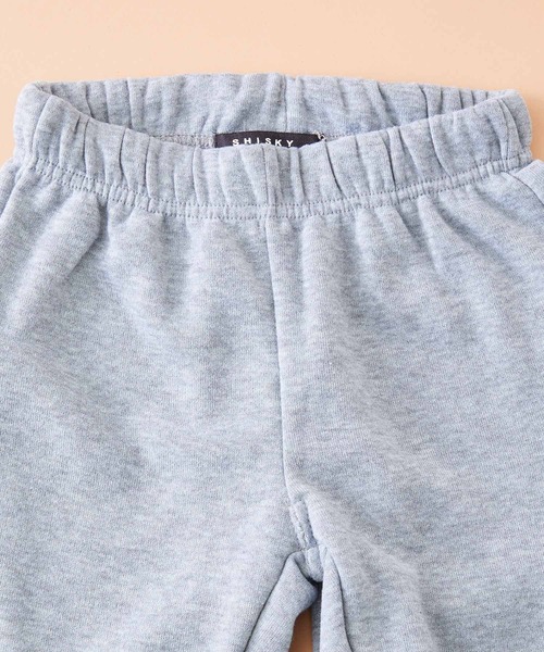 SHISKY(シスキー)の「SHISKY / シスキー セットアップ 裏起毛 無地 ルームウェア キッズ(スウェットパンツ・キッズ・ブラック/杢グレー/ダークグリーン/チャコール/ベージュ/ネイビー・130/140/150/160/110/120)」の12枚目の写真