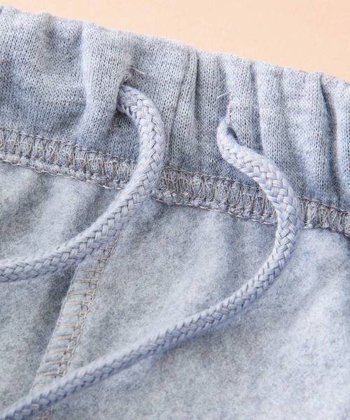 SHISKY(シスキー)の「SHISKY / シスキー セットアップ 裏起毛 無地 ルームウェア キッズ(スウェットパンツ・キッズ・ブラック/杢グレー/ダークグリーン/チャコール/ベージュ/ネイビー・130/140/150/160/110/120)」の14枚目の写真