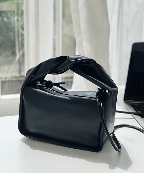 MAISON BREEZE（メゾンブリーズ）の「【MAISON BREEZE】スクエアクロワッサンショルダーバッグ KNF ※（ショルダーバッグ・レディース・グリーン/ブラウン/ブラック/ホワイト・FREE）」の16枚目の写真