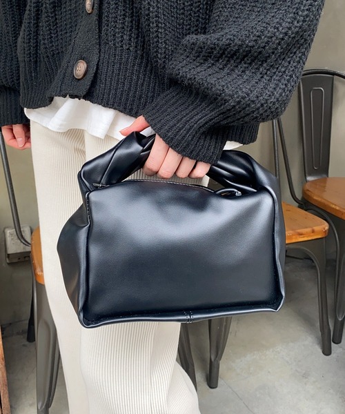 MAISON BREEZE（メゾンブリーズ）の「【MAISON BREEZE】スクエアクロワッサンショルダーバッグ KNF ※（ショルダーバッグ・レディース・グリーン/ブラウン/ブラック/ホワイト・FREE）」の22枚目の写真