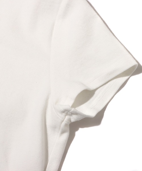 ANNA SUI NYC（アナ スイ エヌ ワイ シー）の「ANNA SUI NYC ロゴテープ チビTシャツ / アナスイ エヌワイシー ロゴテープ チビティシャツ 【SP】（Tシャツ/カットソー・レディース・ホワイト/グレー/ブラック・M/L）」の10枚目の写真