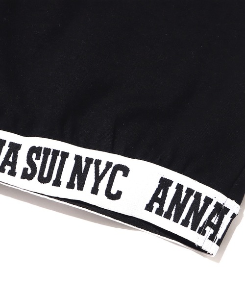 ANNA SUI NYC（アナ スイ エヌ ワイ シー）の「ANNA SUI NYC ロゴテープ チビTシャツ / アナスイ エヌワイシー ロゴテープ チビティシャツ 【SP】（Tシャツ/カットソー・レディース・ホワイト/グレー/ブラック・M/L）」の15枚目の写真