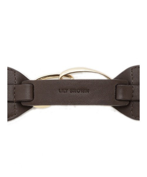 LILY BROWN(リリーブラウン)の「2WAYビットコンビベルト(ベルト・レディース・ブラック/ブラウン/ベージュ・FREE)」の9枚目の写真