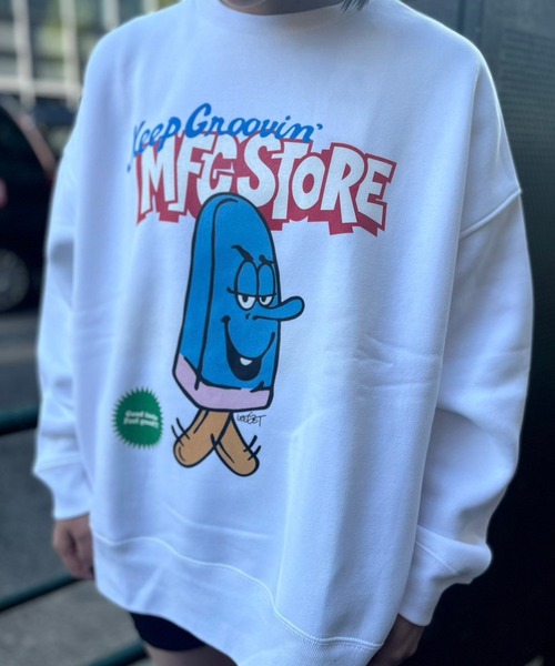 MFC STORE（エムエフシーストア）の「MFC STORE LEEGET CREWNECK（スウェット・メンズ・アッシュ/ブラック/ホワイト・M/L/XL）」の11枚目の写真
