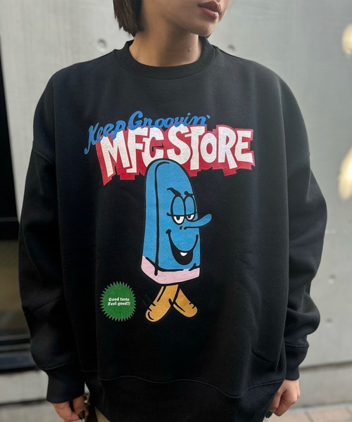 MFC STORE（エムエフシーストア）の「MFC STORE LEEGET CREWNECK（スウェット・メンズ・アッシュ/ブラック/ホワイト・M/L/XL）」の13枚目の写真