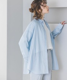JEANASIS | マルチストライプ2WAYスリーブシャツ/187339(シャツ/ブラウス)