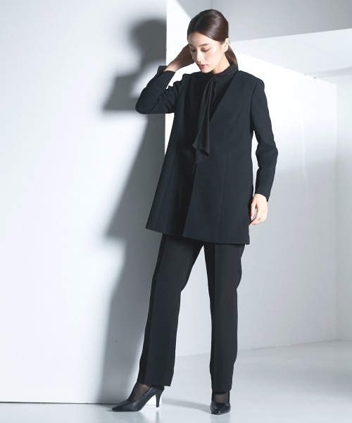 【定価97,900円 新品】アランシア★高級ブラックフォーマル礼服喪服★36 定価97，900円 新品】アランシア高級ブラックフォーマル礼服喪服36