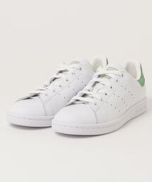 adidas | adidas アディダス STAN SMITH J スタンスミス HQ1854 FWHT/OWHT/CGRN(スニーカー)