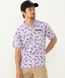 BEAMS GOLF（ビームスゴルフ）の「〈MEN〉BEAMS GOLF ORANGE LABEL / スリンキーロゴ ストレッチ鹿の子 ポロシャツ（ポロシャツ）」