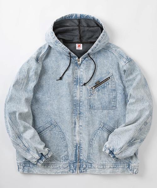 Lee 70’s デニムジップフーディー 70s Lee Denim Zip-up Parka （L） | Wonder Wear ヴィンテージ