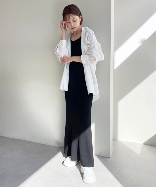 one after another NICE CLAUP（ワンアフターアナザーナイスクラップ）の「マルチウェイセットワンピース　2023SS（ワンピース・レディース・ブラック/グレー/ピンク/アイボリー・FREE）」の18枚目の写真