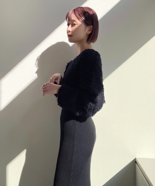 one after another NICE CLAUP（ワンアフターアナザーナイスクラップ）の「マルチウェイセットワンピース　2023SS（ワンピース・レディース・ブラック/グレー/ピンク/アイボリー・FREE）」の14枚目の写真