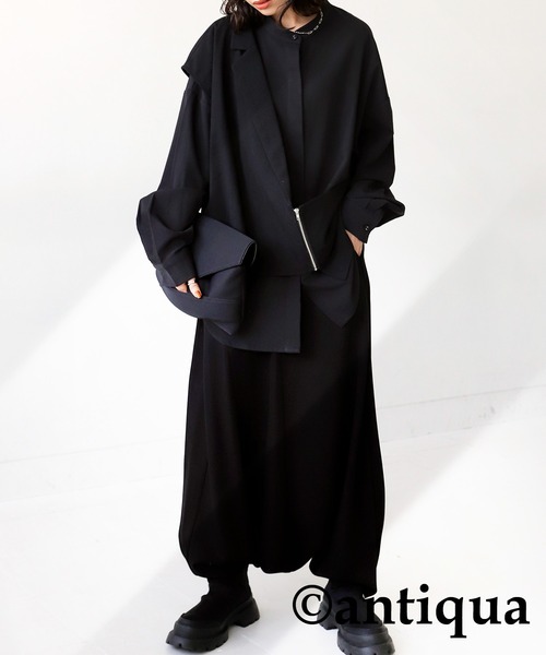 antiqua（アンティカ）の「サルエルパンツ（その他パンツ・レディース・ブラック・FREE）」の15枚目の写真