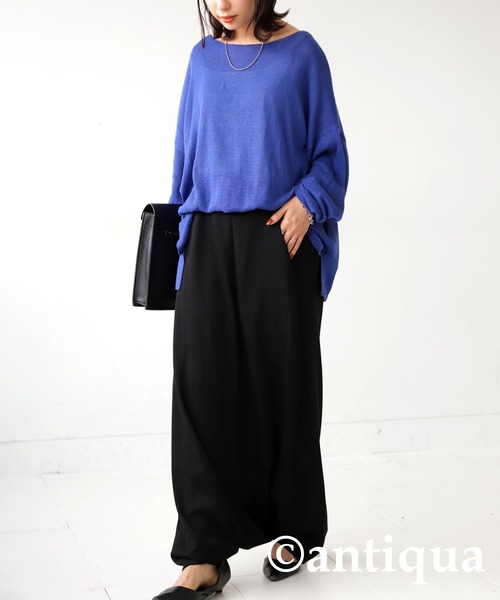 antiqua（アンティカ）の「サルエルパンツ（その他パンツ・レディース・ブラック・FREE）」の11枚目の写真