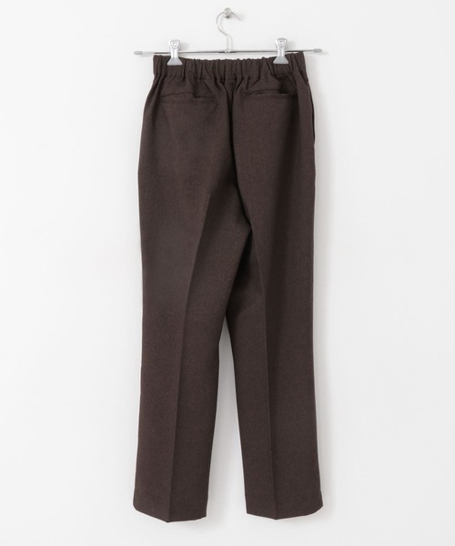 ITEMS URBANRESEARCH(アイテムズ アーバンリサーチ)の「センタープレスパンツ(スラックス・レディース・ブラウン/ブラック・FREE)」の8枚目の写真