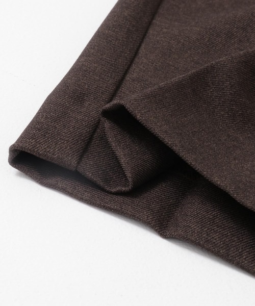 ITEMS URBANRESEARCH(アイテムズ アーバンリサーチ)の「センタープレスパンツ(スラックス・レディース・ブラウン/ブラック・FREE)」の5枚目の写真