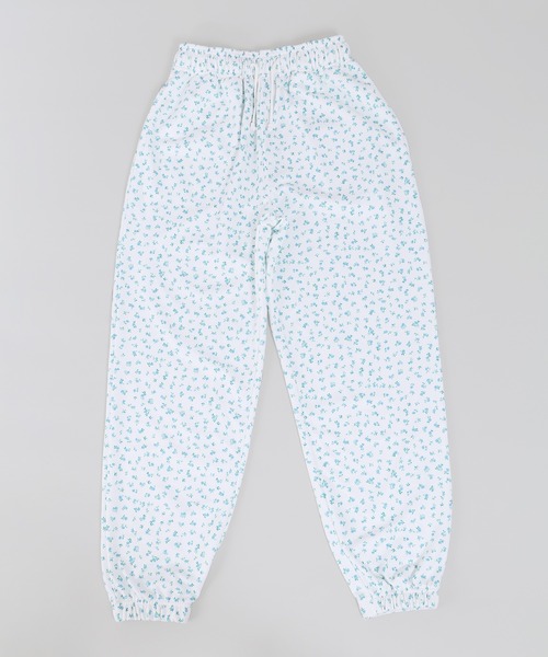 WC(ダブル シー)の「リトルフラワースウェットパンツ(スウェットパンツ・レディース・パープル/サックスブルー/ピンク・FREE)」の4枚目の写真