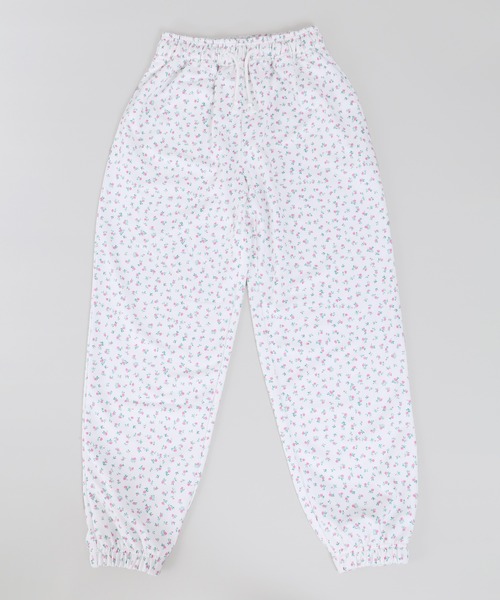 WC(ダブル シー)の「リトルフラワースウェットパンツ(スウェットパンツ・レディース・パープル/サックスブルー/ピンク・FREE)」の5枚目の写真