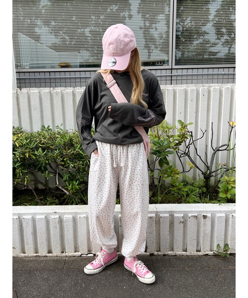 セール】リトルフラワースウェットパンツ（スウェットパンツ）｜WC