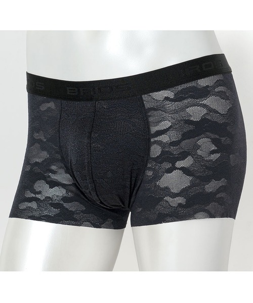 BROS by WACOALMEN（ブロスバイワコールメン）の「「レースボクサー」　ボクサーパンツ（ボクサーパンツ・メンズ・オリーブ/ブルー/ブラック系その他/ブラック/グレー/レッド/オレンジ/サックスブルー/イエロー/パープル/ネイビー系1/ワインレッド/ターコイズブルー/ブラウン・M/L/S）」の15枚目の写真